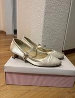 Rainbow brautschuhe Größe 40 ivory Satin Hochzeit Bayern - Durach Vorschau