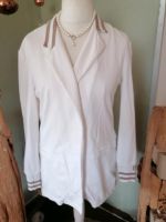 MEGi Sweat Blazer XL weiß beige 42 Sachsen-Anhalt - Weißenfels Vorschau