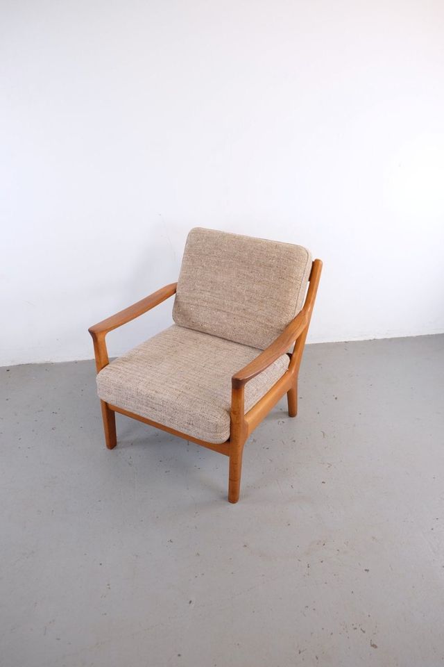 Mid Century 60er 70er Teak Sessel Easy Chair KRISTENSEN Dänisch 2 in Gießen