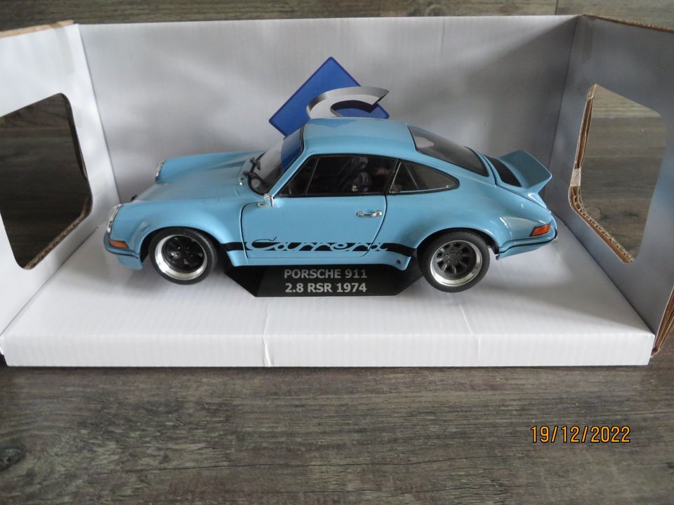 1:18 Porsche 911 Carrera RSR 2,8  Hellblau, Tuning Umbau in Köln