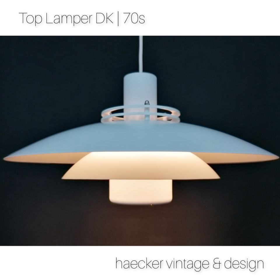 Lampe Dänemark danish design zu retro poulsen fog&morup lyfa 80er in München