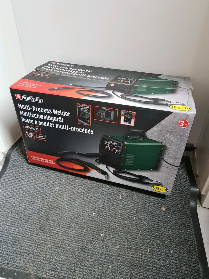 PARKSIDE 4in1-Inverter-Multischweißgerät»PMSG 200 A2«Schweißgerät in Hessen  - Erzhausen | Heimwerken. Heimwerkerbedarf gebraucht kaufen | eBay  Kleinanzeigen ist jetzt Kleinanzeigen