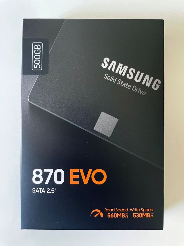 Samsung 870 EVO 500GB SATA SSD / NEU & OVP in Bottrop