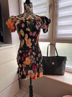 H&M Kleid Gr. S 36 M 38 bunt floral Blumen Baumwolle Leinen Nordrhein-Westfalen - Herten Vorschau