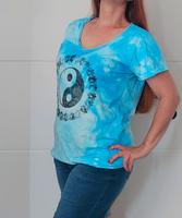 Outer Vision-Shirt-Sasha-Batik-Yin Yang-XL 38/40-Gothic-EMP Nordrhein-Westfalen - Voerde (Niederrhein) Vorschau