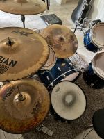 Schlagzeug Set Pearl + Sabian AAX (auch Einzelteile zu verkaufen) Nordrhein-Westfalen - Spenge Vorschau