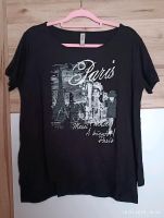 NEU T-Shirt Multiblu XXL schwarz Lagenlook toller Glitzer Print Nordrhein-Westfalen - Wilnsdorf Vorschau