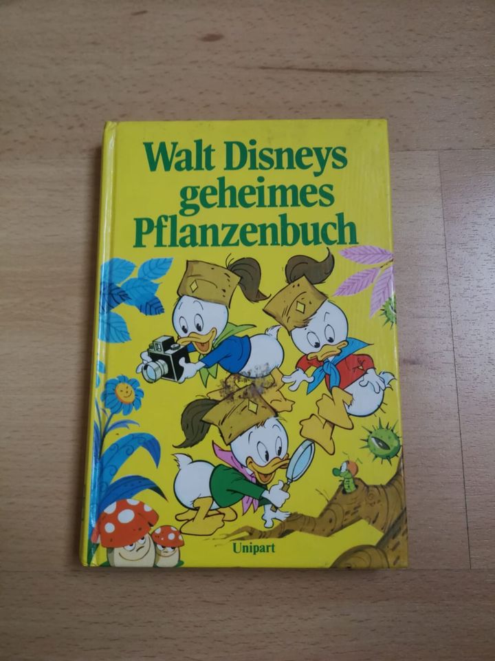 Walt Disneys geheimes Pflanzenbuch Buch Vintage 90er Donald Duck in Hilden