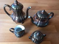 Vintage Kaffee- und Tee-Service versilbert, 4-teilig von WMF Düsseldorf - Oberbilk Vorschau