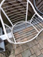 Gartenstühle stabil 4  Stück 3 weiße 1 grauer Nordrhein-Westfalen - Lengerich Vorschau