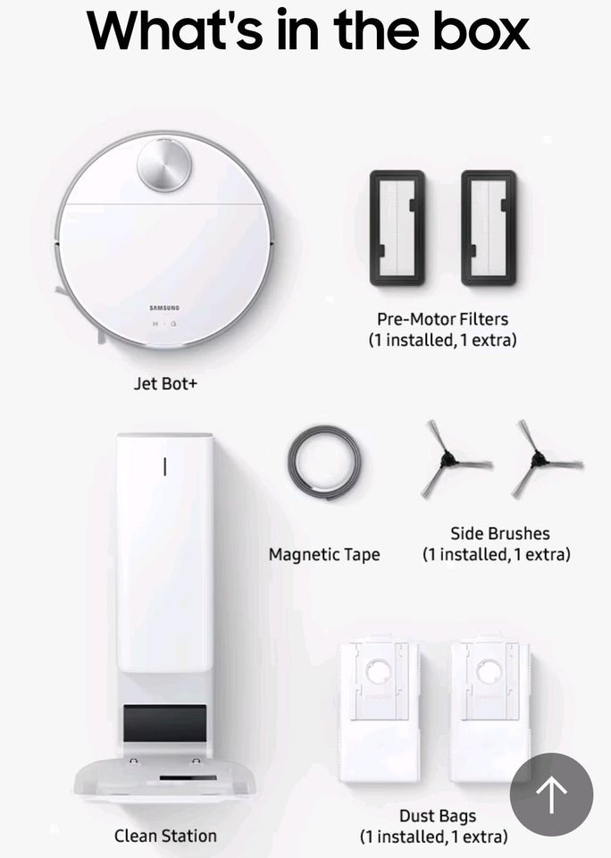 SAMSUNG Jet Bot Plus, Saugroboter + CleanStation, Staubsauger NEU in Bremen