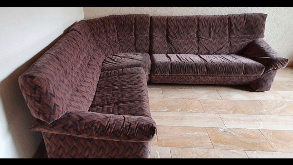 Sitzgruppe / Eckcouch / Couch / Sofa in Beindersheim