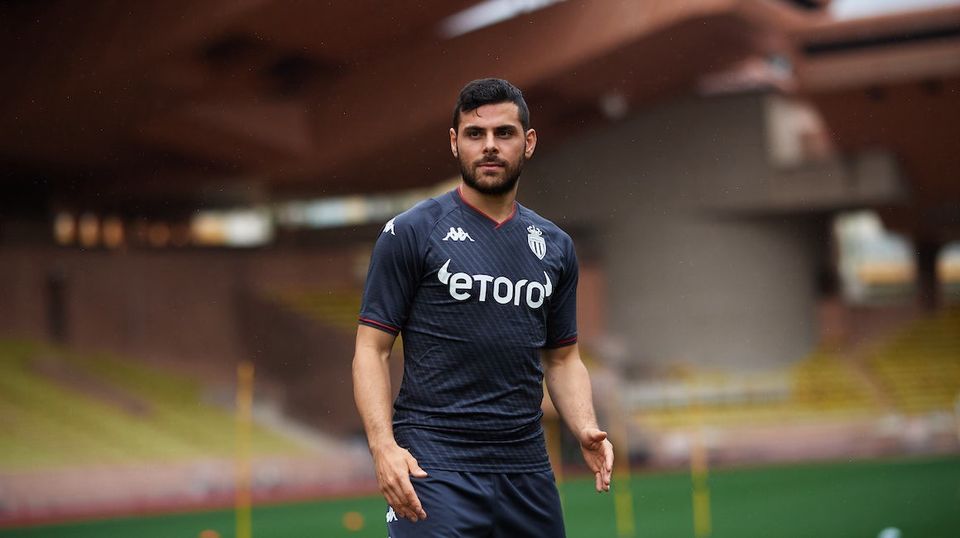 Kevin Volland Trikot AS Monaco Frankreich 21/22 L schwarz in Wiesbaden