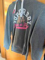 Grauer Superdry Hoodie Baden-Württemberg - Urbach Vorschau