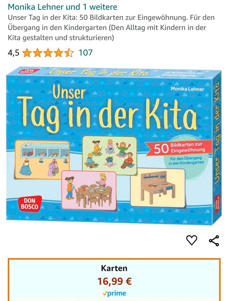 Große Karten für Kids zur Vorbereitung auf den Kindergarten in Dortmund