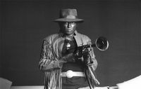 Miles Davis 30x45cm Foto Poster vom orig. Negativ Jazz Trompeter Bayern - Mauern Vorschau