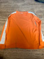 Langarm Shirt longsleeve Pullover orange weiß Review M Düsseldorf - Pempelfort Vorschau