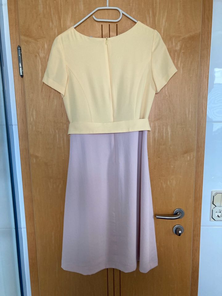 Sommerkleid heine mit Blazer gelb/zartrosa Größe 38 in Friedberg