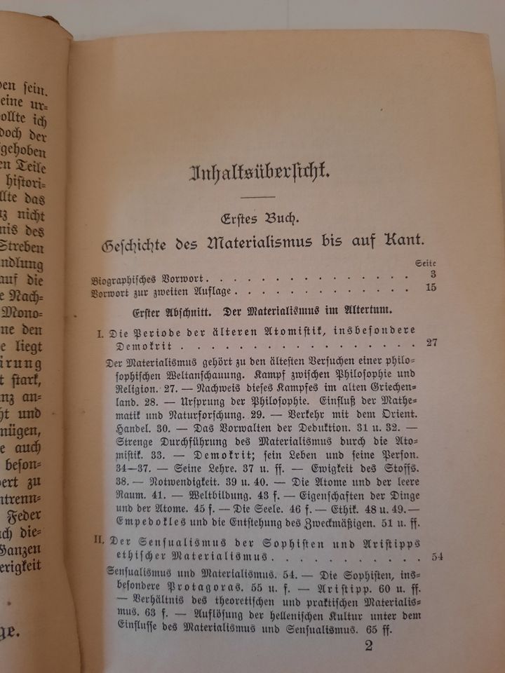 Alte Reclam Ausgabe:   Geschichte des Materialismus in 2 Bd. in Herne