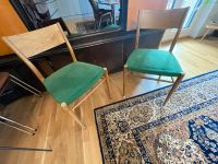 Lübke Stuhl Stühle Vintage alt midcentury Holz grün Frankfurt am Main - Nordend Vorschau