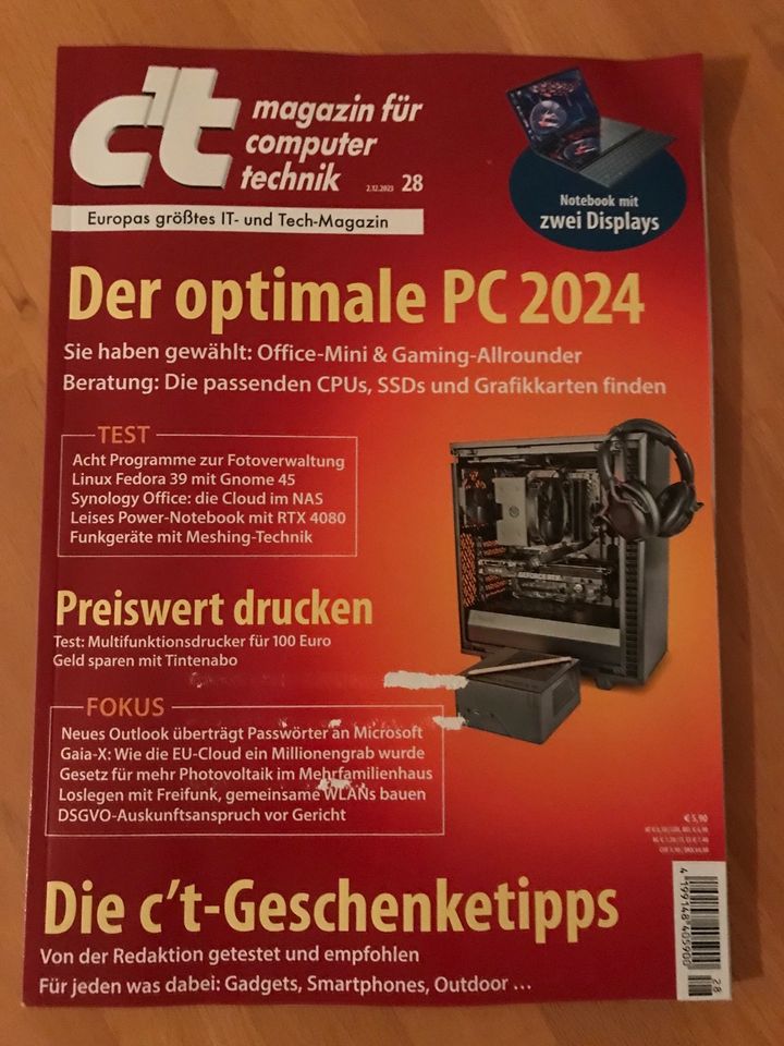 c‘t Magazin für Computertechnik 2023 (Nr. 9-13; 15-21; 24-29) neu in Frankfurt am Main