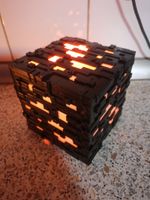 Deko Lampe Minecraft mit LED RGB Licht und Fernbedienung Hamburg-Mitte - Hamburg Billstedt   Vorschau