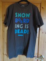 T Shirt Zimtstern "Snowboarding is dead" Gr. XXL Bayern - Cham Vorschau