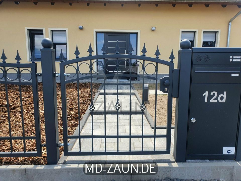 Schmiedezäune I Metallzäune I Doppelstabmattenzäune I aus Polen in Ludwigsfelde