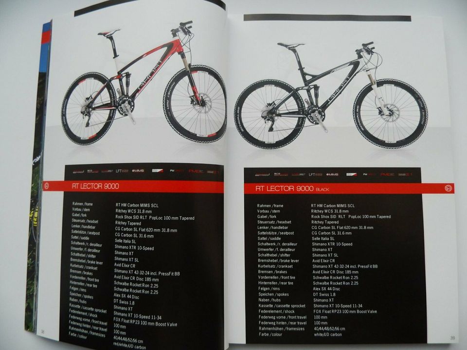 Ghost, Katalog, Broschüre, Prospekt, 2011, MTB, Race, Fahrräder in Rheda-Wiedenbrück