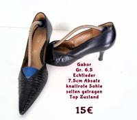Gabor Pumps schwarz, rote Sohle, Gr. 6,5, Top Zustand, Niedersachsen - Wilhelmshaven Vorschau