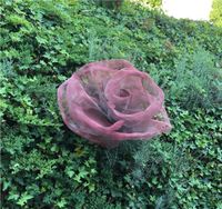 Große Rose Blume Blüte aus Metall Deko Garten Unikat. Baden-Württemberg - Rheinfelden (Baden) Vorschau
