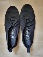 schwarze Schuhe, Stoffschuhe, Schnürrschuhe (lässig) Gr. 41 Brandenburg - Havelaue Vorschau