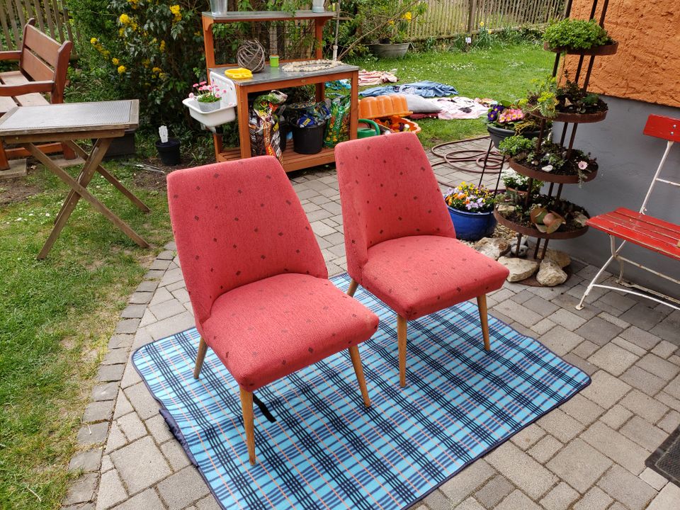 2 x Stühle DDR Sessel „groß“, retro in Jena