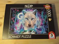 Schmidt Puzzle 1.000 Teile Sheena Pike Neon Arktis Wolf Hamburg-Mitte - Hamburg Billstedt   Vorschau