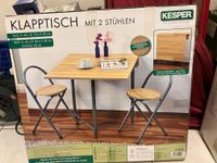 Klapptisch mit zwei Stühlen Baden-Württemberg - Mannheim Vorschau