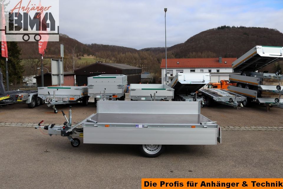 EDUARD Anhänger BASIC Rückwärtskipper 250x145x30 1500kg E&H-Pumpe in Mühlhausen im Täle