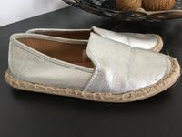 Slipper/ Espandrilles/ Ballerina Gr.36 silber Sachsen - Zwickau Vorschau