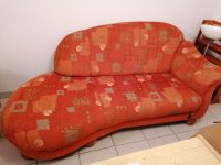 Verkaufe Sofa orange, rot, grün Saarland - St. Ingbert Vorschau