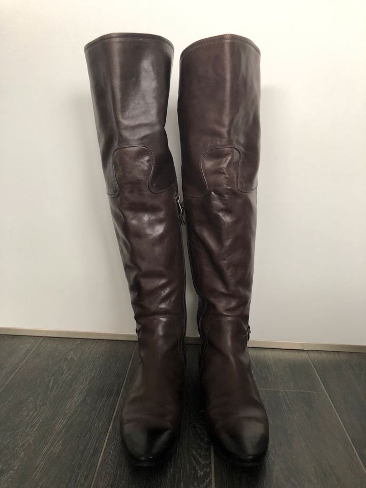 Overknee Stiefel von Alberto Fermani Vero Cuoio, 40 in Merzig