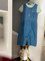 Mädchen Jeans Overall Hose +Tshirt Set Gr.92 Niedersachsen - Goslar Vorschau