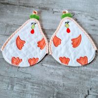 Deko Ostern 1 Paar Topflappen Patchwork wie Neu Baden-Württemberg - Kehl Vorschau