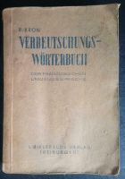 Altes Verdeutschungs-Wörterbuch der französischen Umgangssprache Berlin - Biesdorf Vorschau