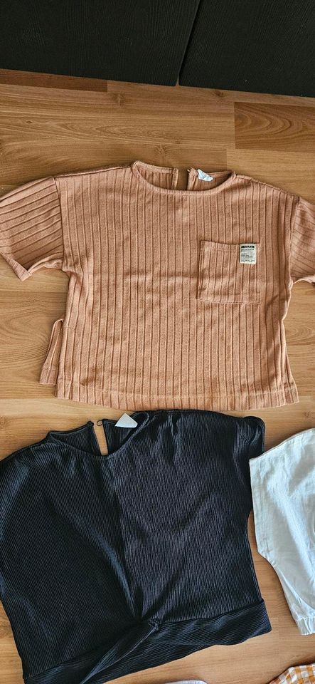 Zara Sommer Croptop Shirts Set Paket 140 8Teile in Barbing