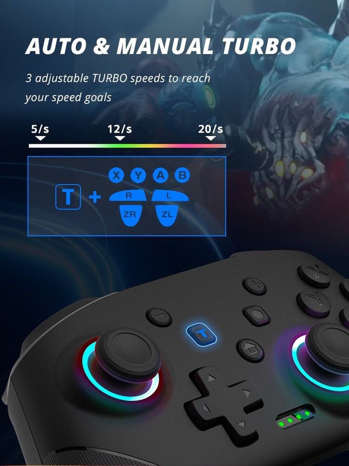 Wireless Controller For Nintendo Switch Pro Gamepad Turbo in Hagen