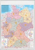 ~**Franken Postleitzahlenkarte Deutschland Kartentafel Whiteboard Schleswig-Holstein - Großhansdorf Vorschau