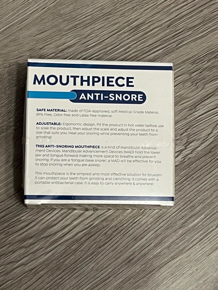 Mouthpiece Anti Snore anti schnarchen in Wertingen