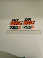 Suzuki Dr Big 750s Aufkleber Sticker retro orange Bayern - Wiesentheid Vorschau