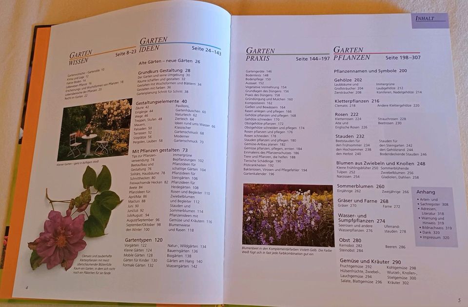 Gartenbücher über Gestaltung,  Pflege, Rosenzucht, Ziersträucher in Schwandorf