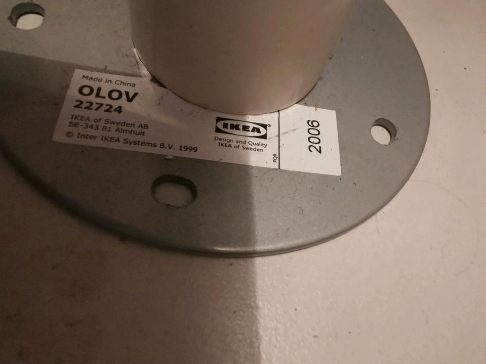 4x Olov Ikea neu und unbenutzte verstellbare Schreibtisch Füße in Aschaffenburg