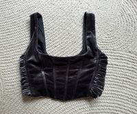 Zara Samt Bustier S 36 velvet Crop Top Bauchfrei Corset Corsage Eimsbüttel - Hamburg Eimsbüttel (Stadtteil) Vorschau